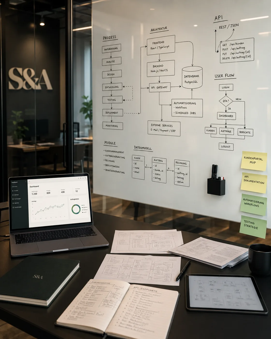 S&A Solutions Software-Projekt